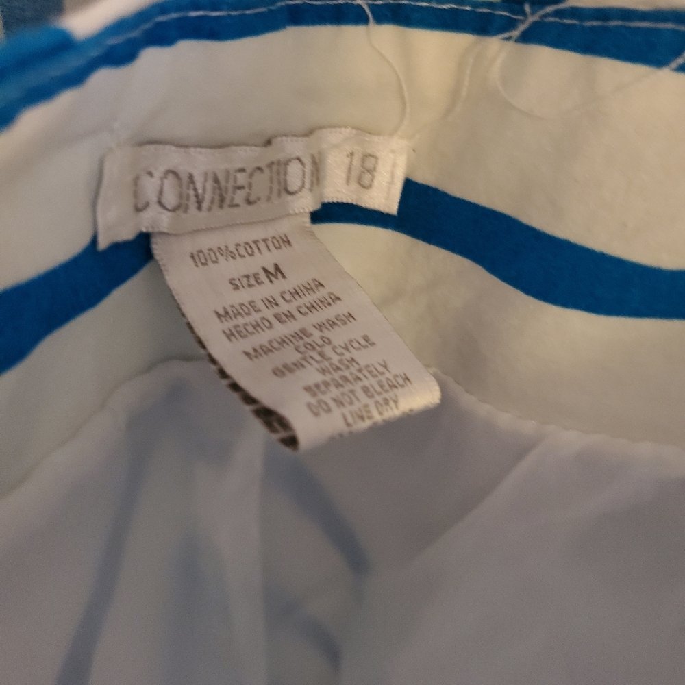 Blue And White 2 Pc Skirt Set. S Med - Picture 8 of 10